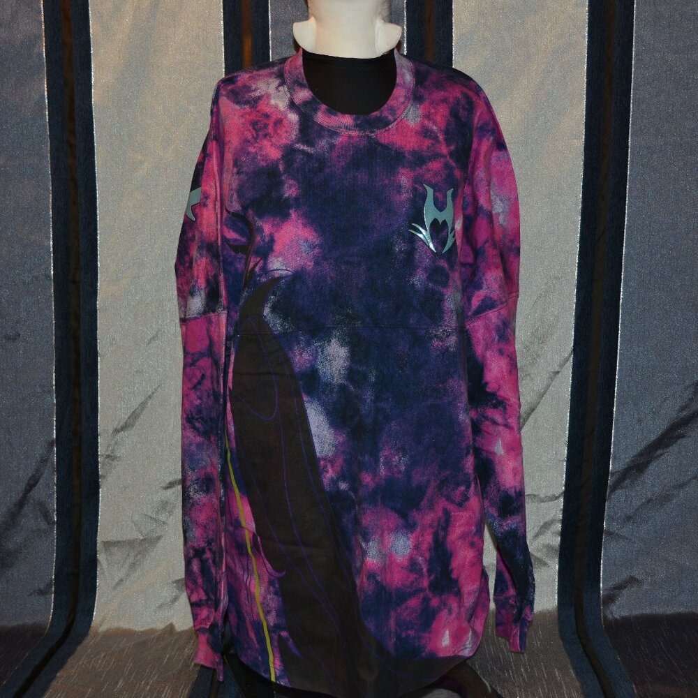 🚫SOLD🚫Disney Parks 2021 Maleficent Villains Spirit Jersey Tie Dye Purple Adult